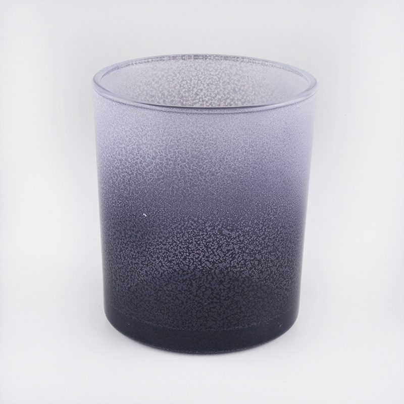Gradient Glass Candle Jar 10oz