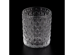 Wholesale uniquely designed crystal glass candle jars