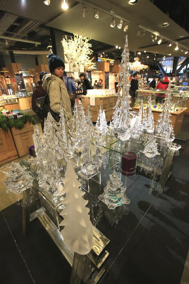 Glass Christmas tree