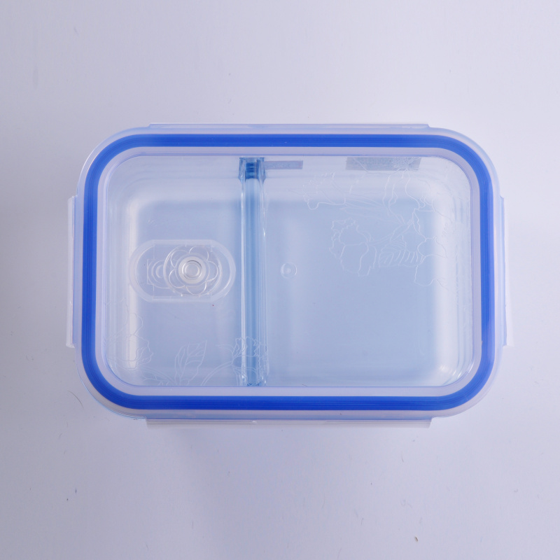 glass container with lid