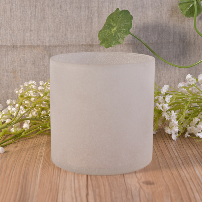 White sanding helicopter glass candle jar wholesales White sanding helicopter glass candle jar wholesales