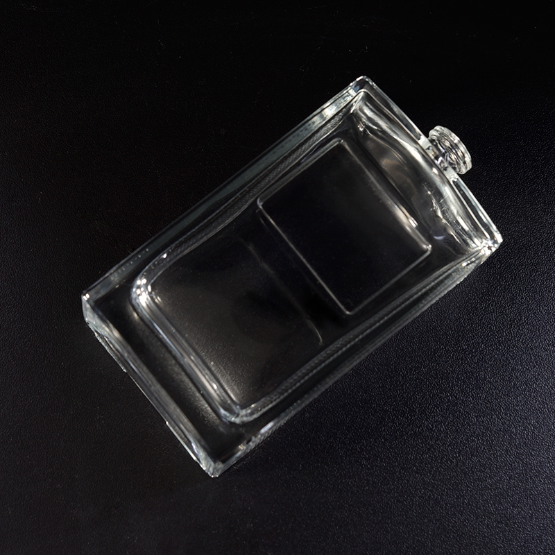 30ml /50ml /100ml /Square Rectangle Empty Clear Perfume Glass Bottle