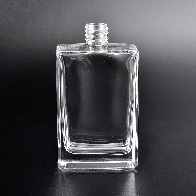 113ml square glass perfume bottles with scerw top
