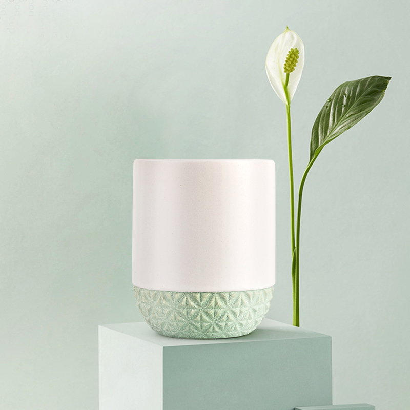 New product luxury custom ceramic candle vessel