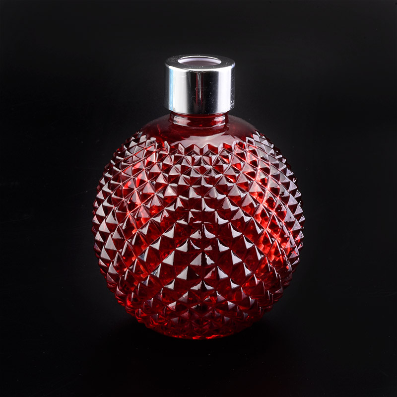 round shape glass diffuser bottle