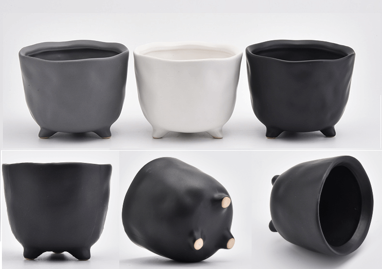 Sunny Glassware New Arrival- Matte Footed Stoneware Utensil Ceramic Candle Holder Home Decor Wholesales,famouse candler supplier in China,Sunny is the leader manufacturer of kinds luxury fragrance candle holders, perfume bottles, essensial oil bottles etc.