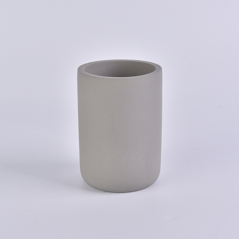 Unique Material Cement Container Bathroom Ware Tumbler