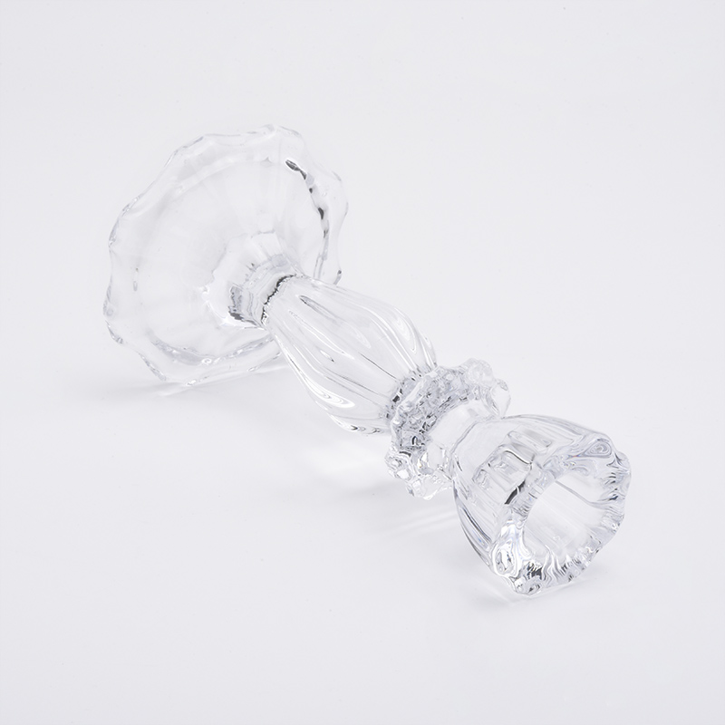 glass candlesticks