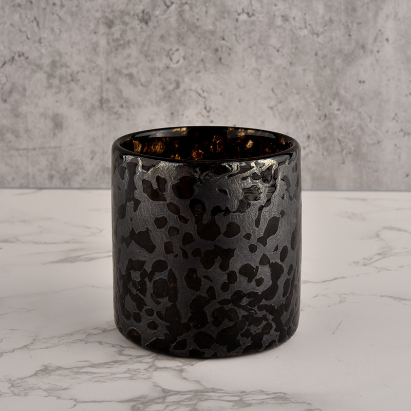 Sunny Glassware luxury black glass vessels for candles wholesale Sunny Glassware luxury black glass vessels for candles wholesale