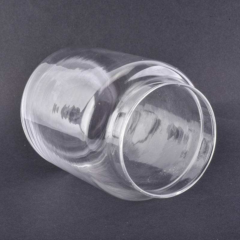 High quality glass container candle holder jar vase 