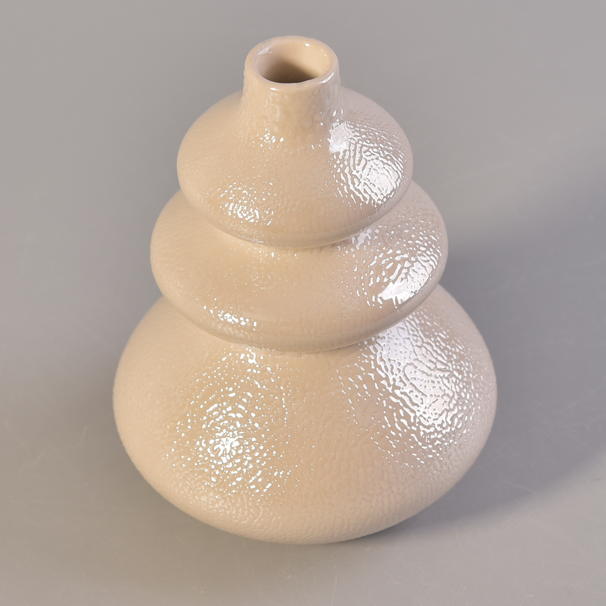 beige pearl glaze ceramic reed diffuser