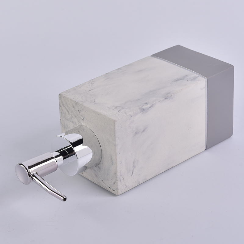 Empty cement bath bottles with plastic pump wholesale