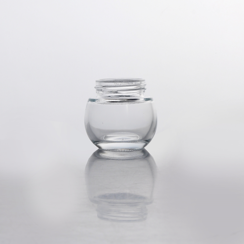Thick base glass cream jar wholesale
Thick base glass cream jar wholesale