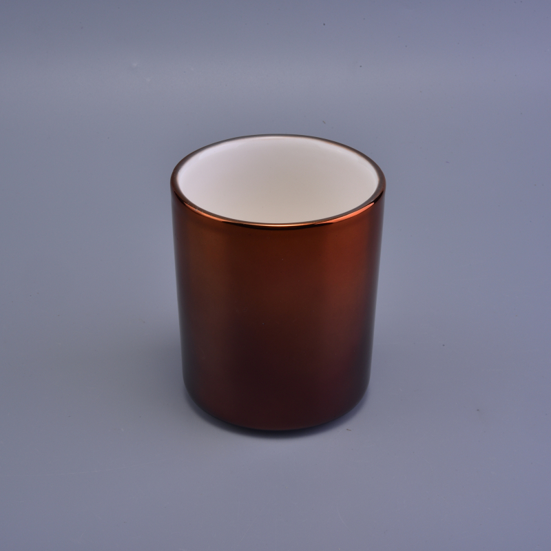 brown cylinder ceramic vessel for candle
brown cylinder ceramic vessel for candle