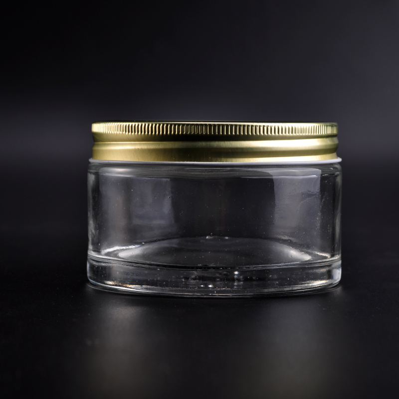 Customizable cream jars cosmetic bottle with lid