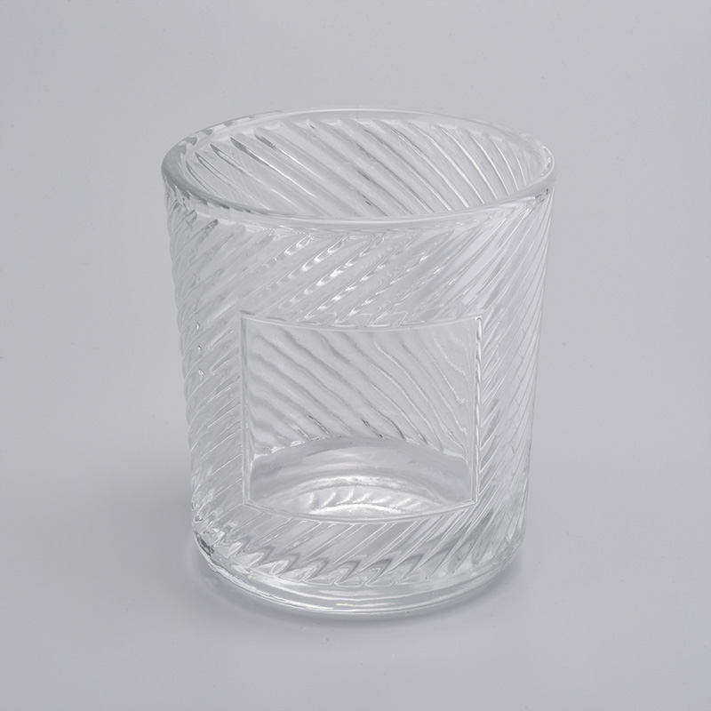 glass candle vessels