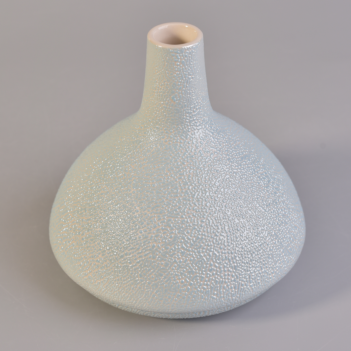 450ml pearl glaze dourd shape narrow- necked ceramic diffuser