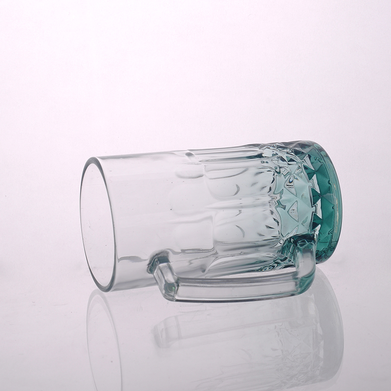 Jumbo glass beer mug