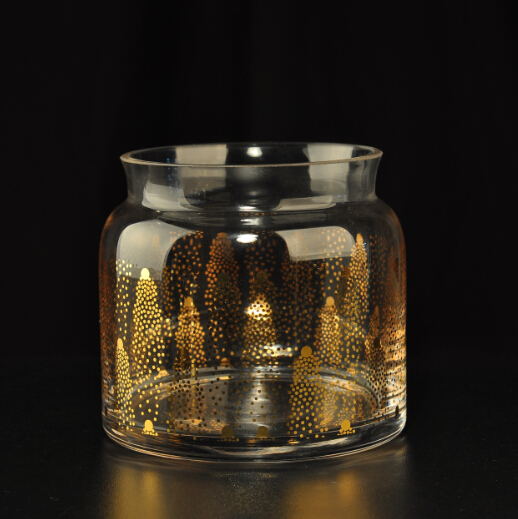 630ml 17oz Hand Made Glass Candle Container