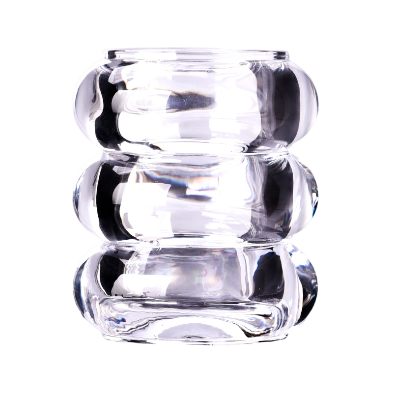 Wholesale Artistic Bubble Column Glass Candle Jars Wholesale Artistic Bubble Column Glass Candle Jars
