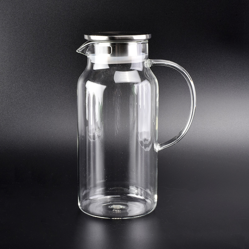 High quality 1780ml borosilicate glass kettle wholesale