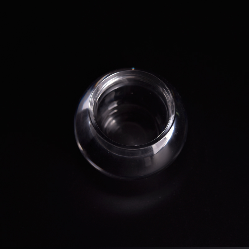 Heavy weight clear glass tealight candle holder Heavy weight clear glass tealight candle holder