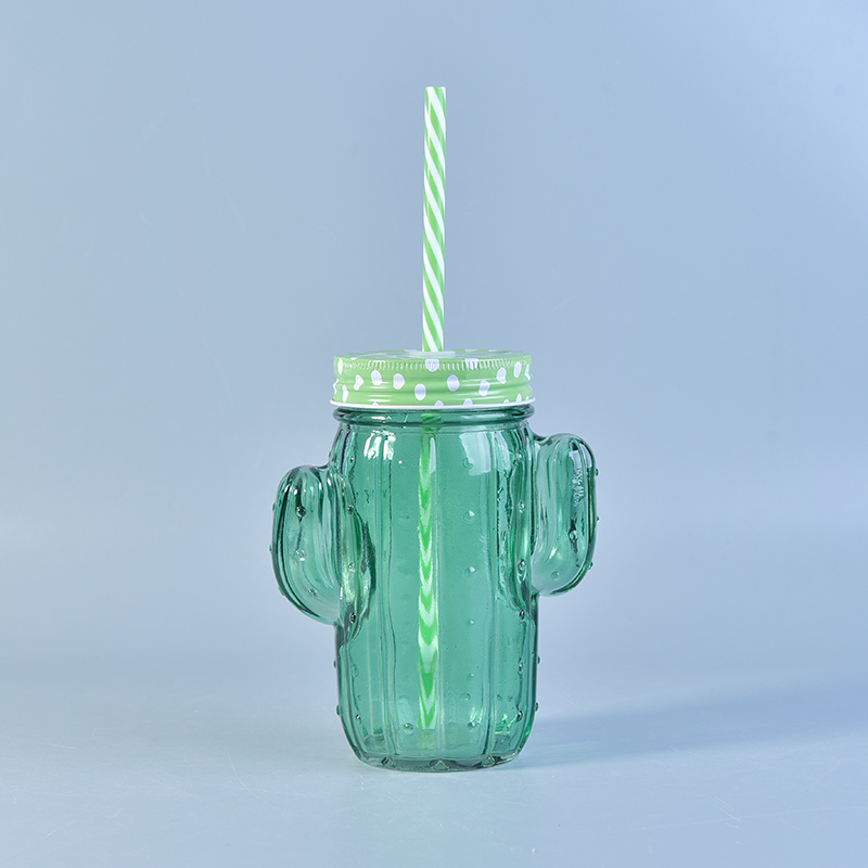 Heat Resistant Double-wall Glass Coffee Mug
Cactus Shaped Glass Jar in Green