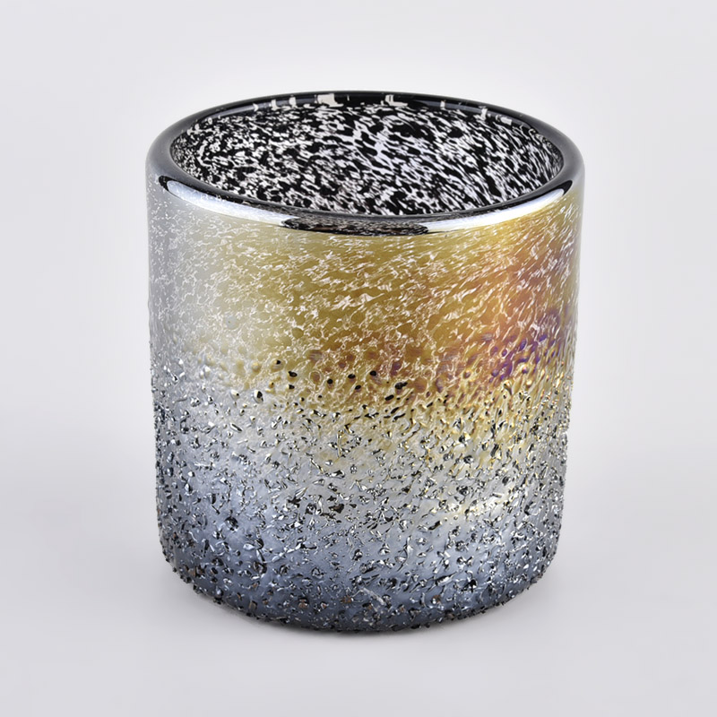 Sunny Glassware Newly design luxury cylinder glass candle jar for wholesale Sunny Glassware Newly design luxury cylinder glass candle jar for wholesale