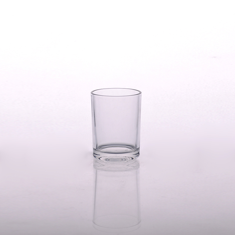 Smooth kitchen glass cup for water beer or wine liquor beverage