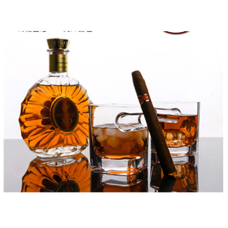 Wholesale cigar holder cup custom wine glass set