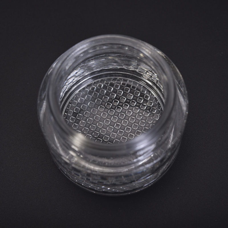 Glass makeup jar cream jar Glass makeup jar cream jar