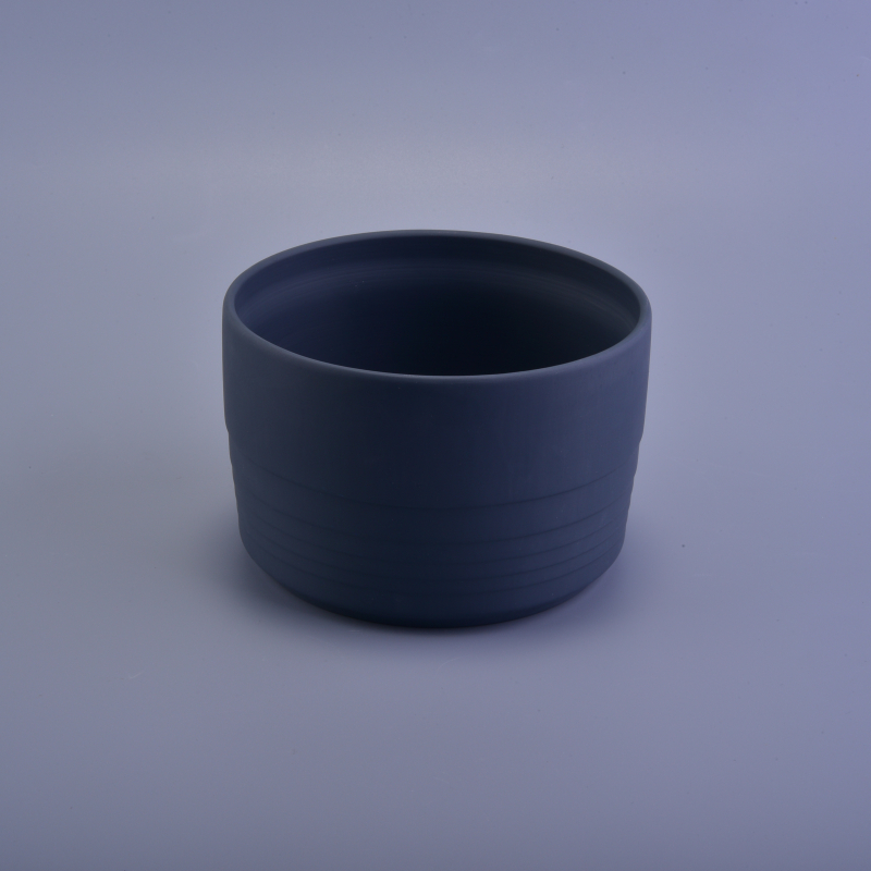 Luxury darker grey ceramic candle holder home decoration Luxury darker grey ceramic candle holder home decoration