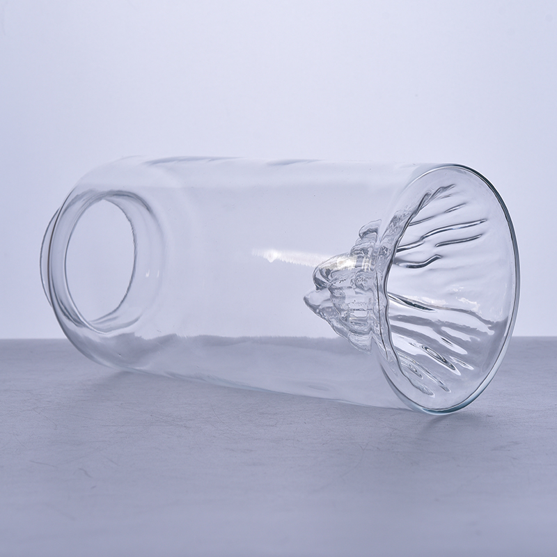 2460ml unique iceberg snow peak glass bottle wholesale