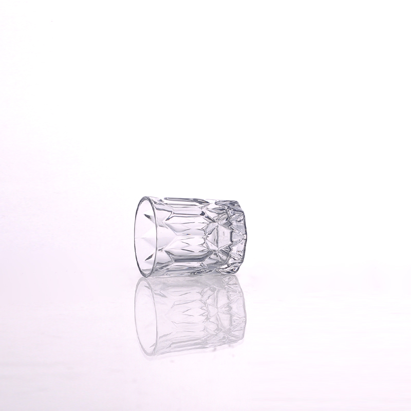 Clear cylinder whiskey glass cup wholesales