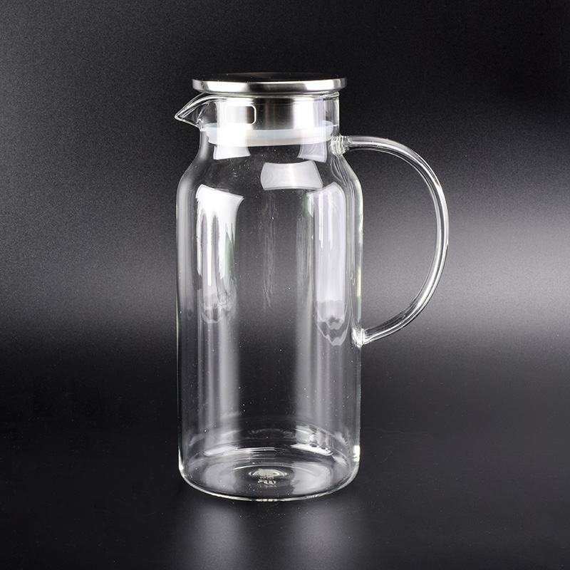 High quality 1780ml borosilicate glass kettle wholesale High quality 1780ml borosilicate glass kettle wholesale
