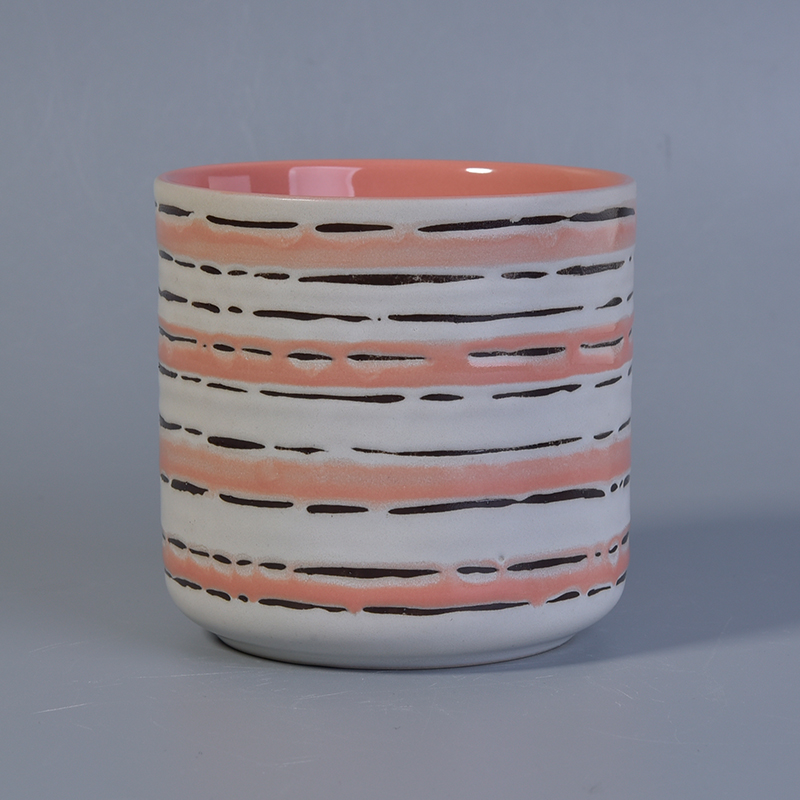 ceramic candle jar wholesale