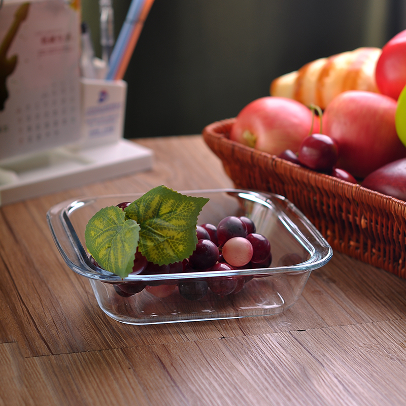 Glass food containers