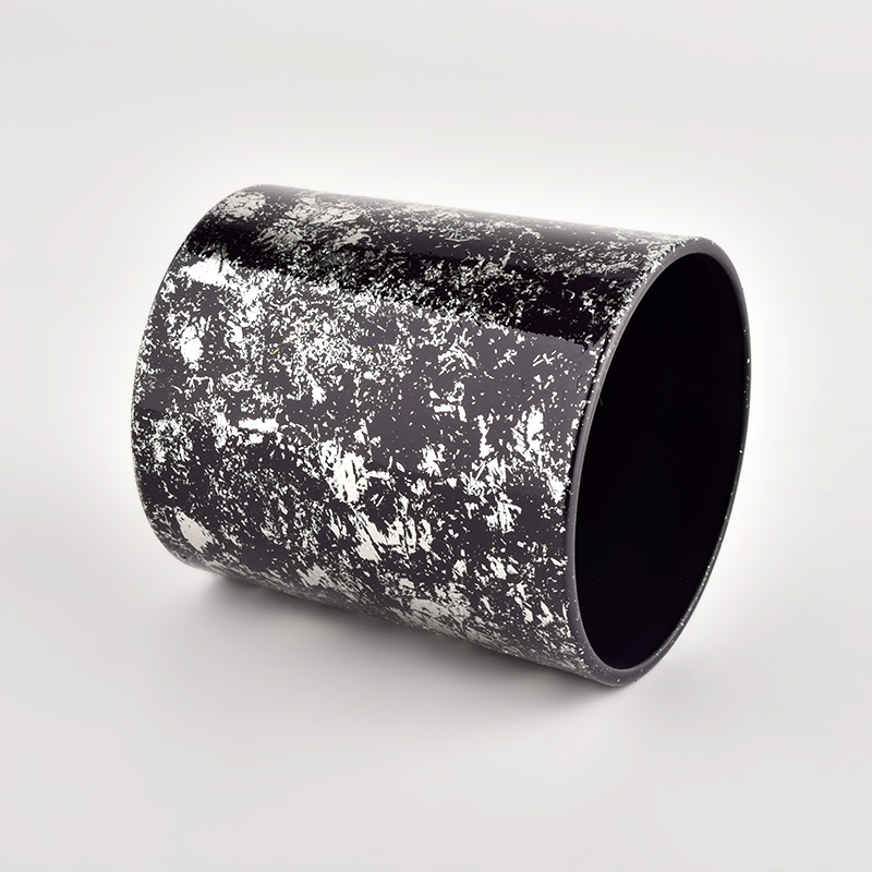 Luxury black glass candle jar for making supply wholesale,Sunny Glassware Luxury black glass candle jar for making supply wholesale,Sunny Glassware