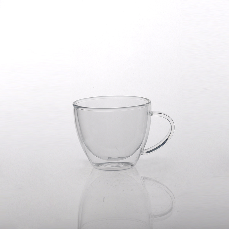 Heat Resistant Double-wall Glass Coffee Mug
Heat Resistant Double-wall Glass Coffee Mug