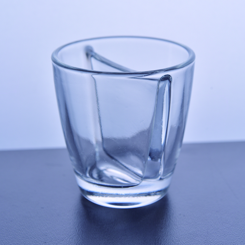 Internal separated glass short cup