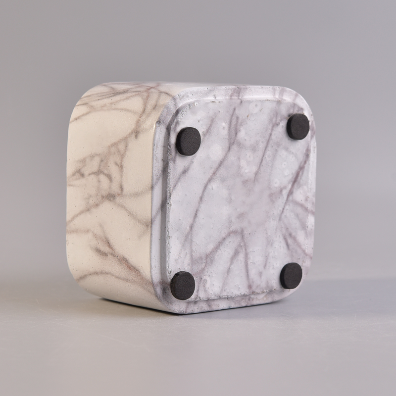 elegant water transfer printing concrete vessel for candles
elegant water transfer printing concrete vessel for candles