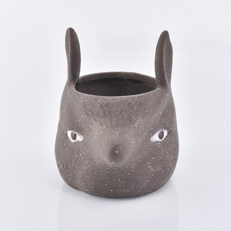 concrete candle holder ceramic candle holder