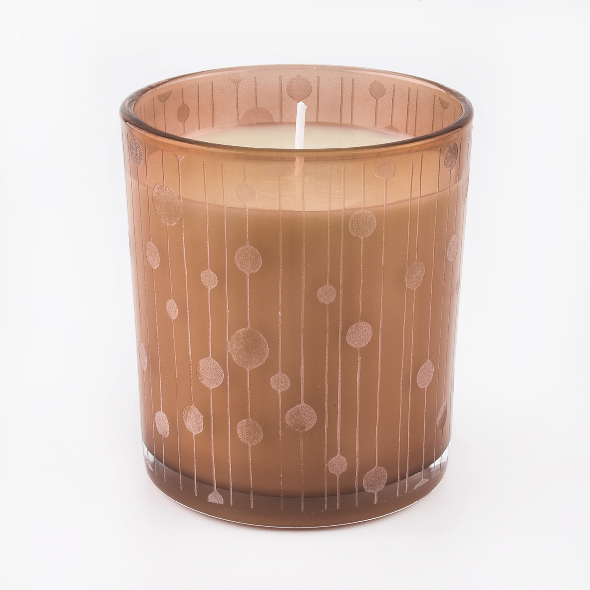 Luxury Scented Candles With Glass Candle Vessel