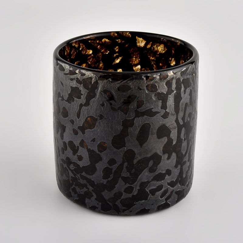 Sunny Glassware luxury black glass vessels for candles wholesale Sunny Glassware luxury black glass vessels for candles wholesale