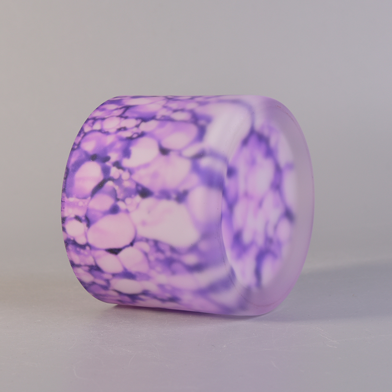 colourful hot sale glass candle holder