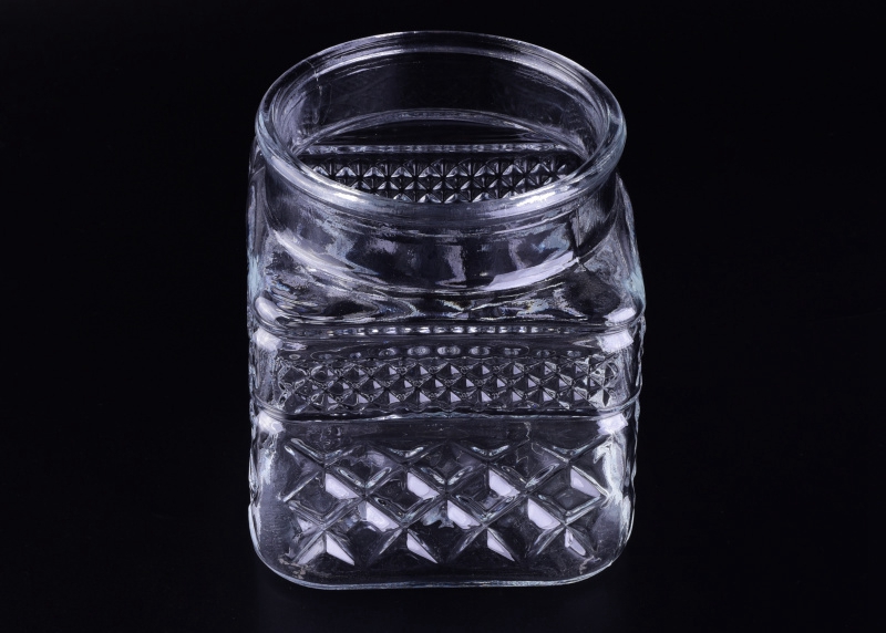 1200ml glass candy jar hold-up vessel