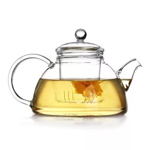 600ml Pyrex borosilicate kettle infuser glass pot factory