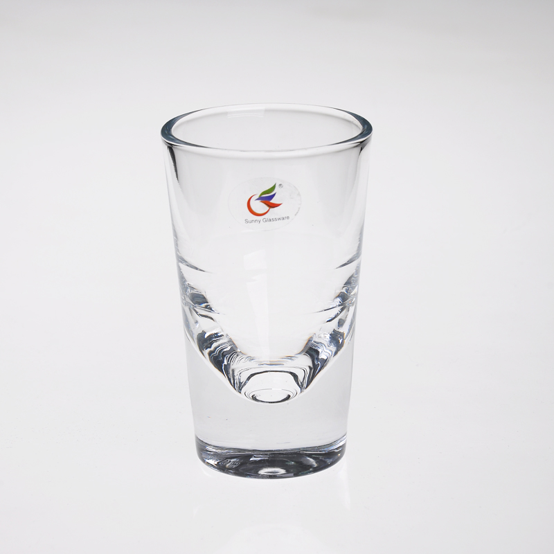 Transparent drinking glass beer cup wholesale