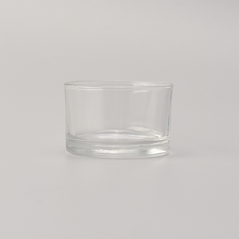 40ml simple transparent candle holder wholesale