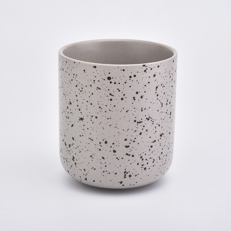 concrete candle holder ceramic candle holder